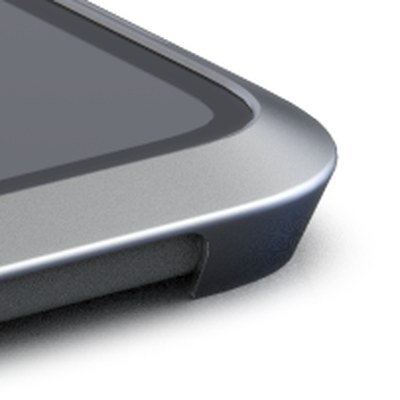 Curved aluminum form with feet detail