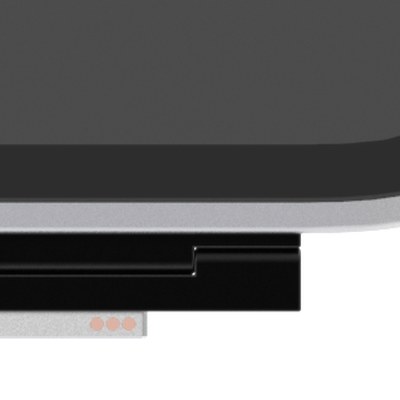 Magnetic adjustable hinge detail