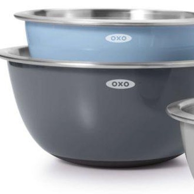 OXO light blue mixing bowl